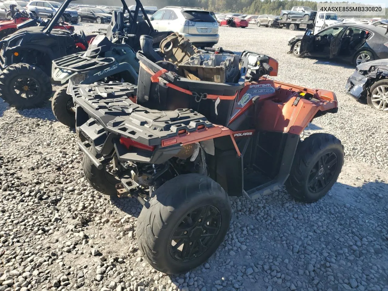 2021 Polaris Sportsman 850 Premium VIN: 4XASXE855MB330820 Lot: 76390864