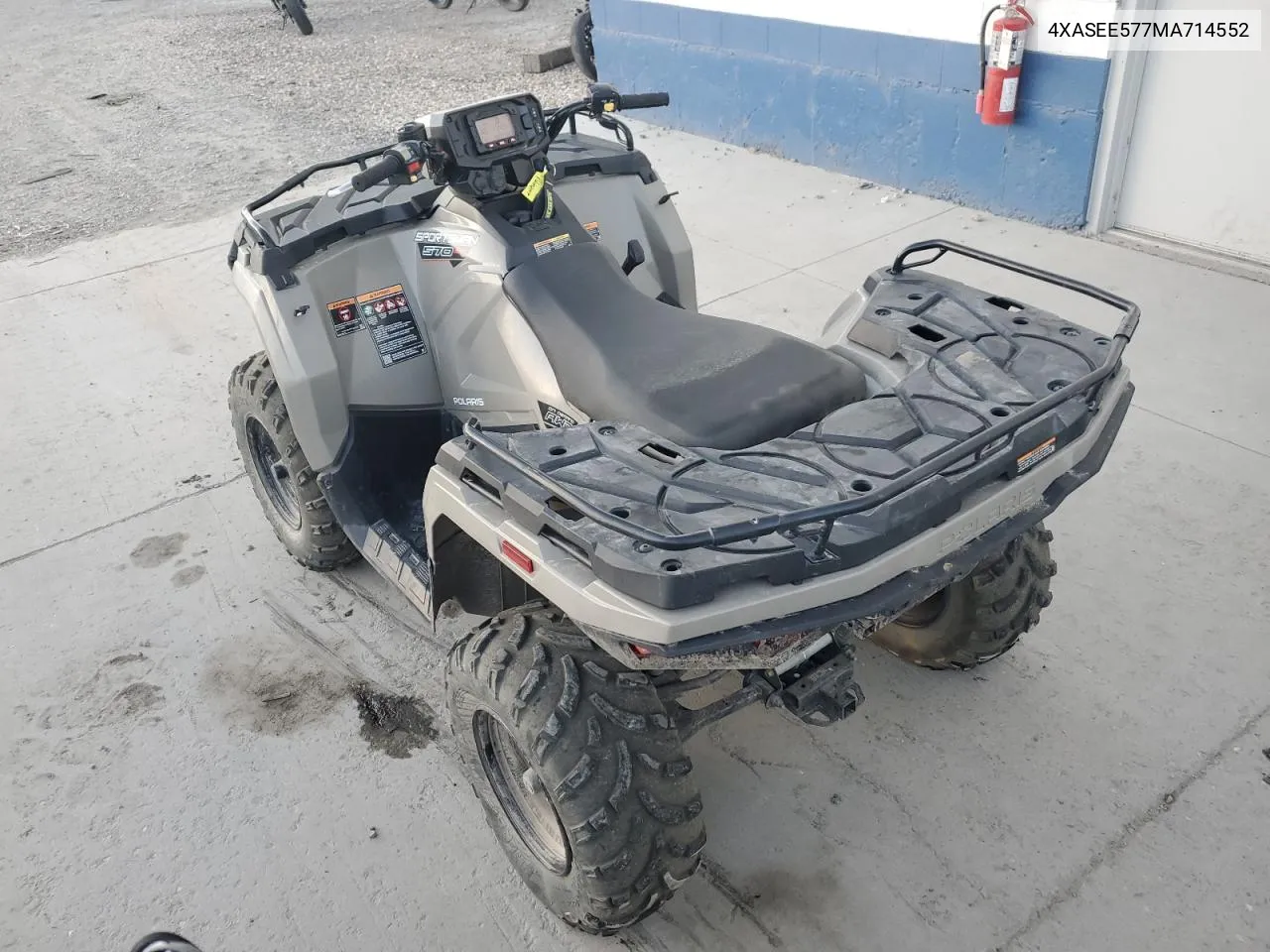 2021 Polaris Sportsman 570 Eps VIN: 4XASEE577MA714552 Lot: 76822284