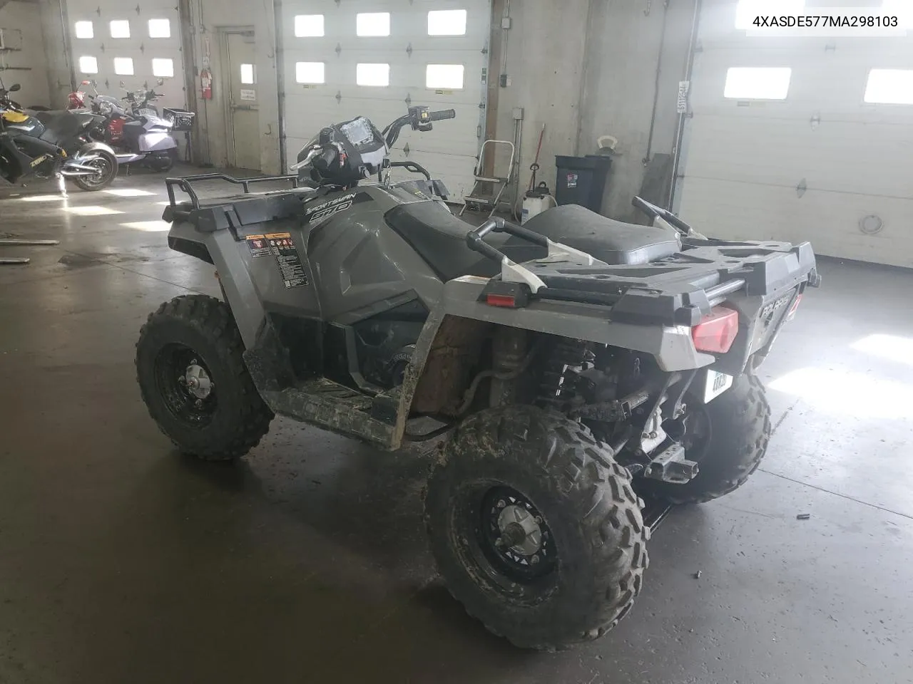 2021 Polaris Sportsman Touring 570 Eps VIN: 4XASDE577MA298103 Lot: 77840114