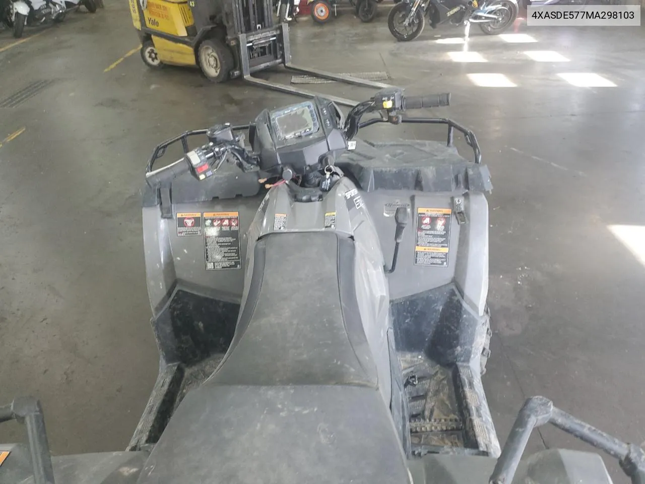 2021 Polaris Sportsman Touring 570 Eps VIN: 4XASDE577MA298103 Lot: 77840114