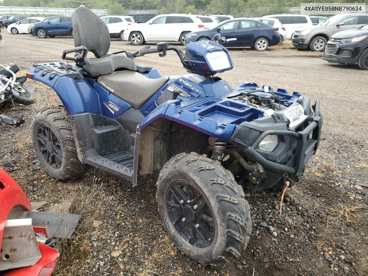 2022 Polaris Sportsman Touring 850 VIN: 4XASYE858NB790634 Lot: 68084964