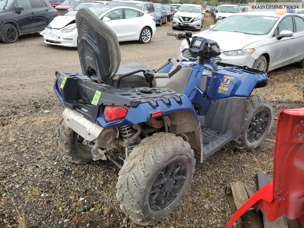 2022 Polaris Sportsman Touring 850 VIN: 4XASYE858NB790634 Lot: 68084964