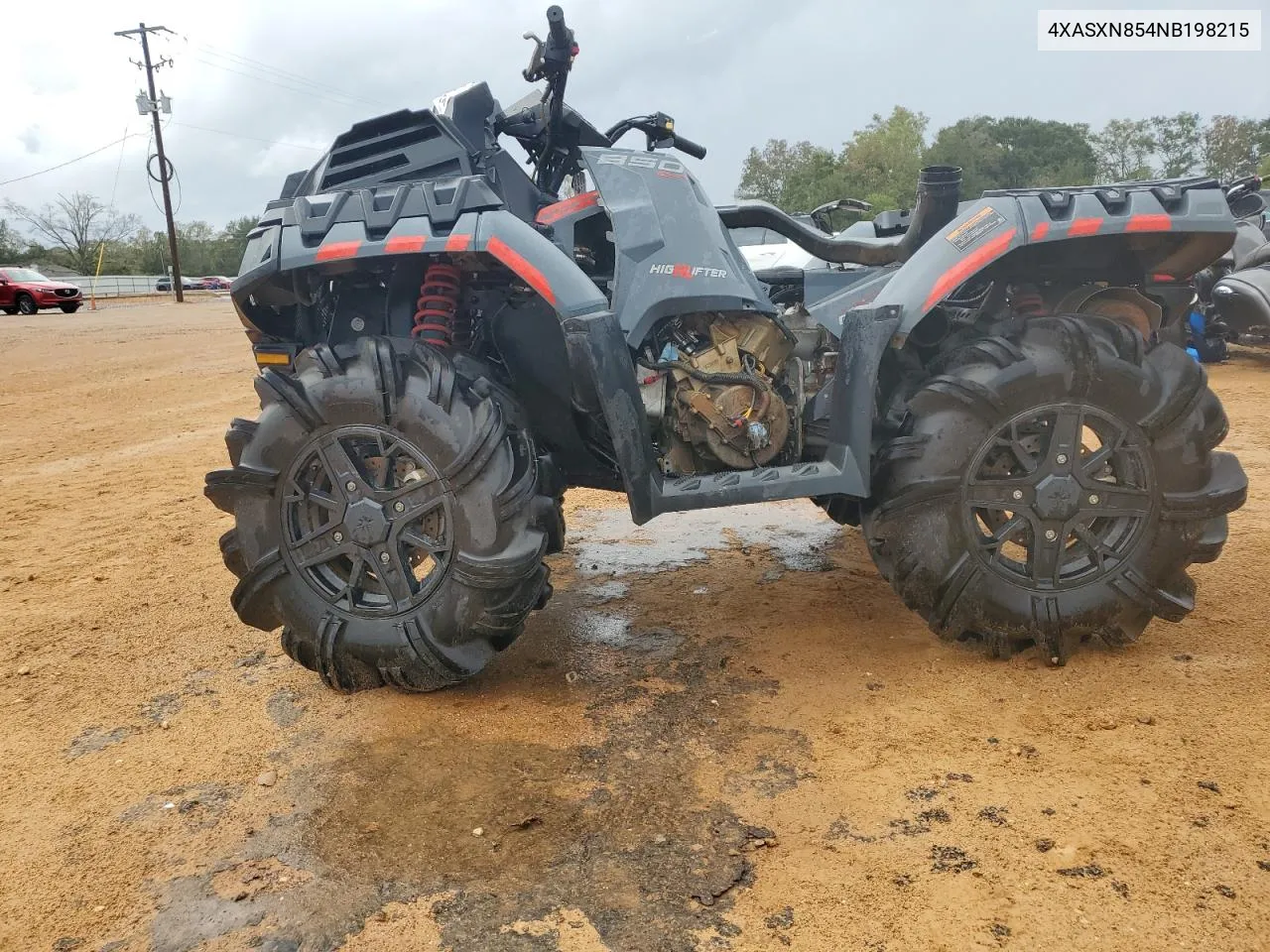 2022 Polaris Sportsman 850 High Lifter Edition VIN: 4XASXN854NB198215 Lot: 79246364