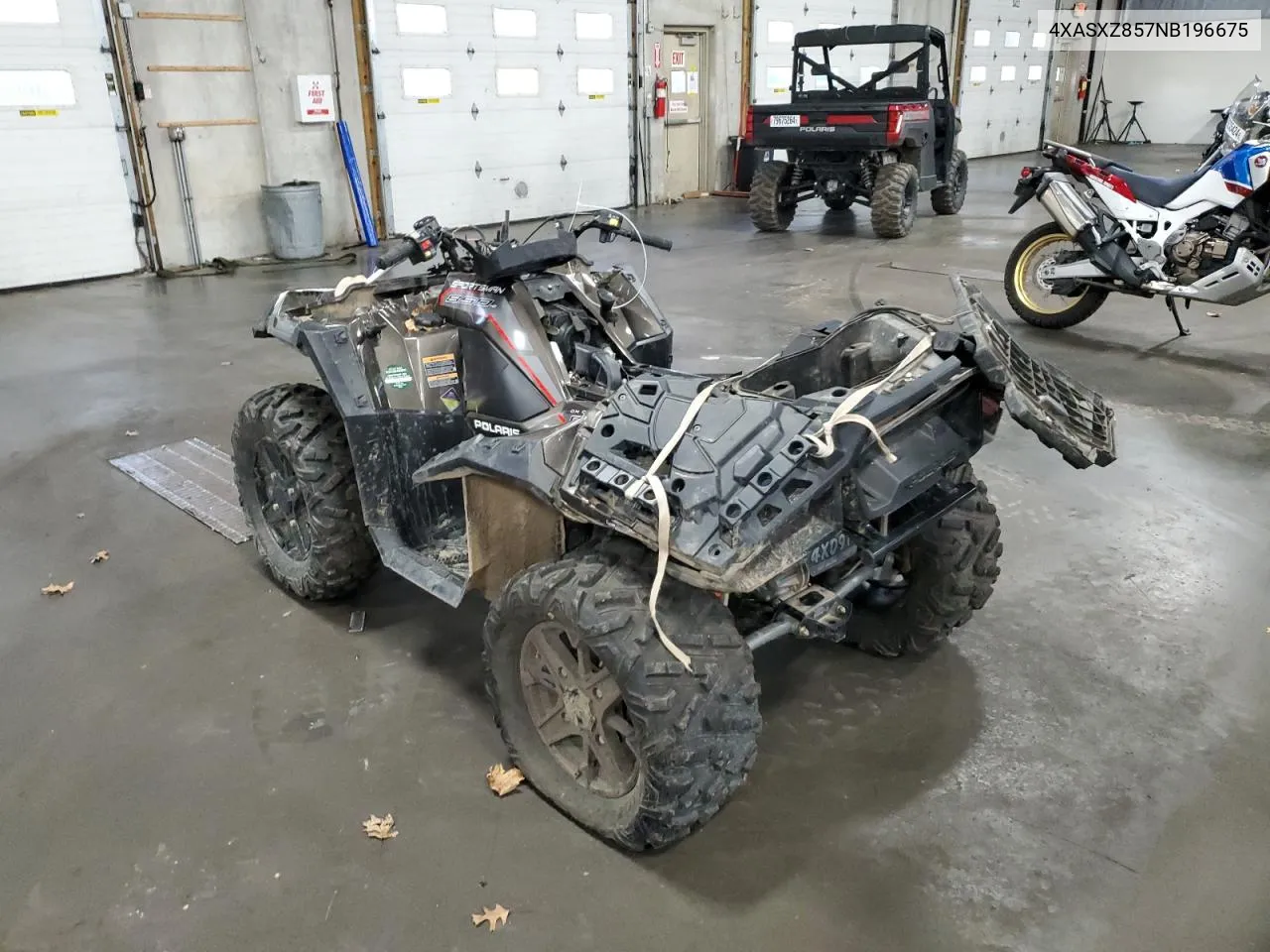 2022 Polaris Sportsman 850 Ultimate Trail Le VIN: 4XASXZ857NB196675 Lot: 79274124