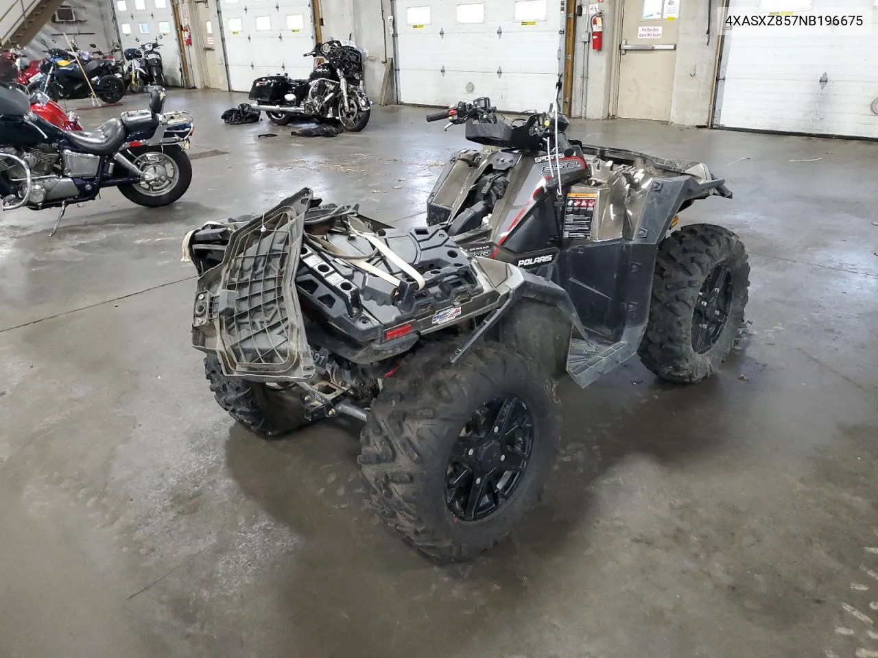 2022 Polaris Sportsman 850 Ultimate Trail Le VIN: 4XASXZ857NB196675 Lot: 79274124