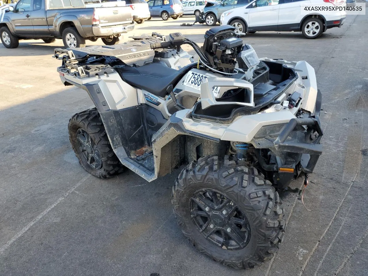 2023 Polaris Sportsman Xp 1000 Ride Command Limited Edition VIN: 4XASXR95XPD140635 Lot: 75887554