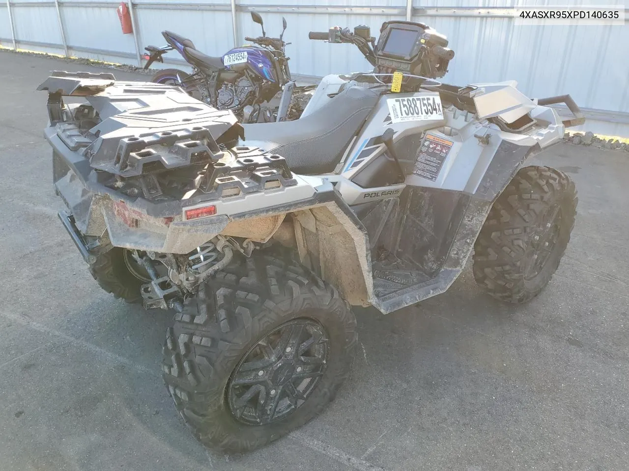 2023 Polaris Sportsman Xp 1000 Ride Command Limited Edition VIN: 4XASXR95XPD140635 Lot: 75887554