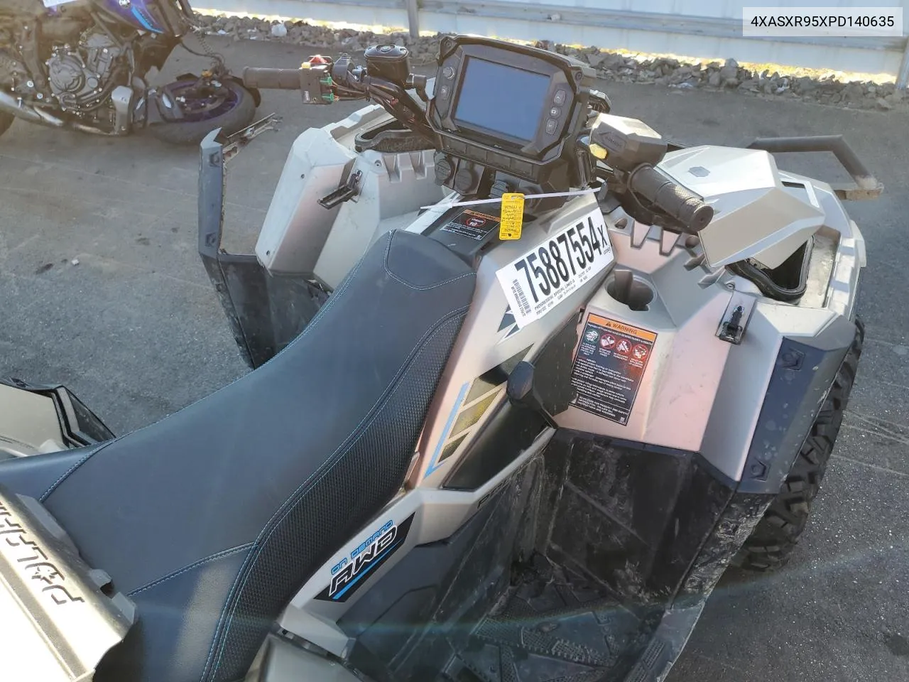 2023 Polaris Sportsman Xp 1000 Ride Command Limited Edition VIN: 4XASXR95XPD140635 Lot: 75887554