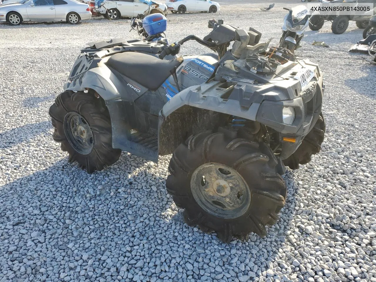 2023 Polaris Sportsman 850 High Lifter Edition VIN: 4XASXN850PB143005 Lot: 78613884