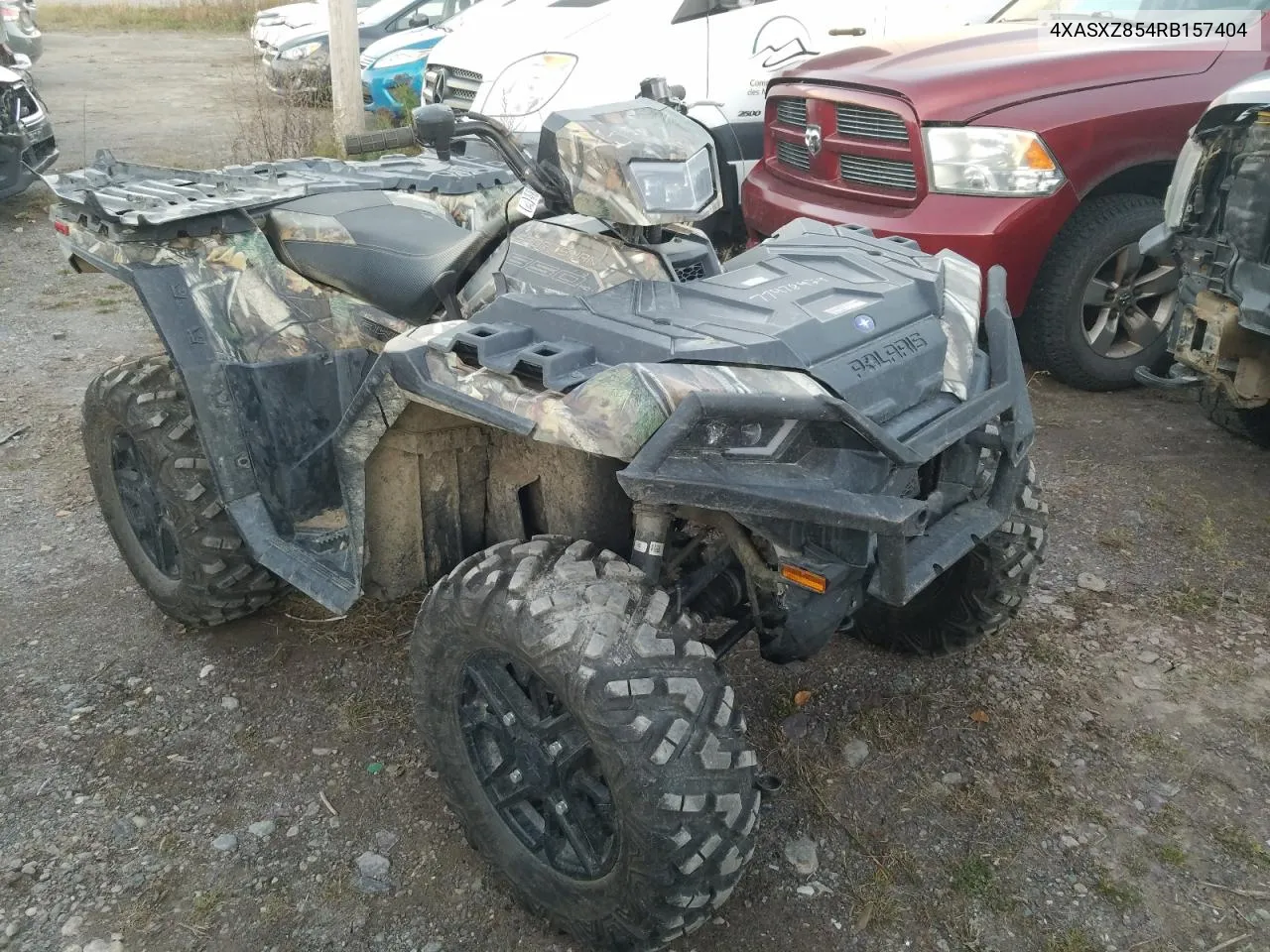 2024 Polaris Sportsman 850 Ultimate Trail Le VIN: 4XASXZ854RB157404 Lot: 77478424