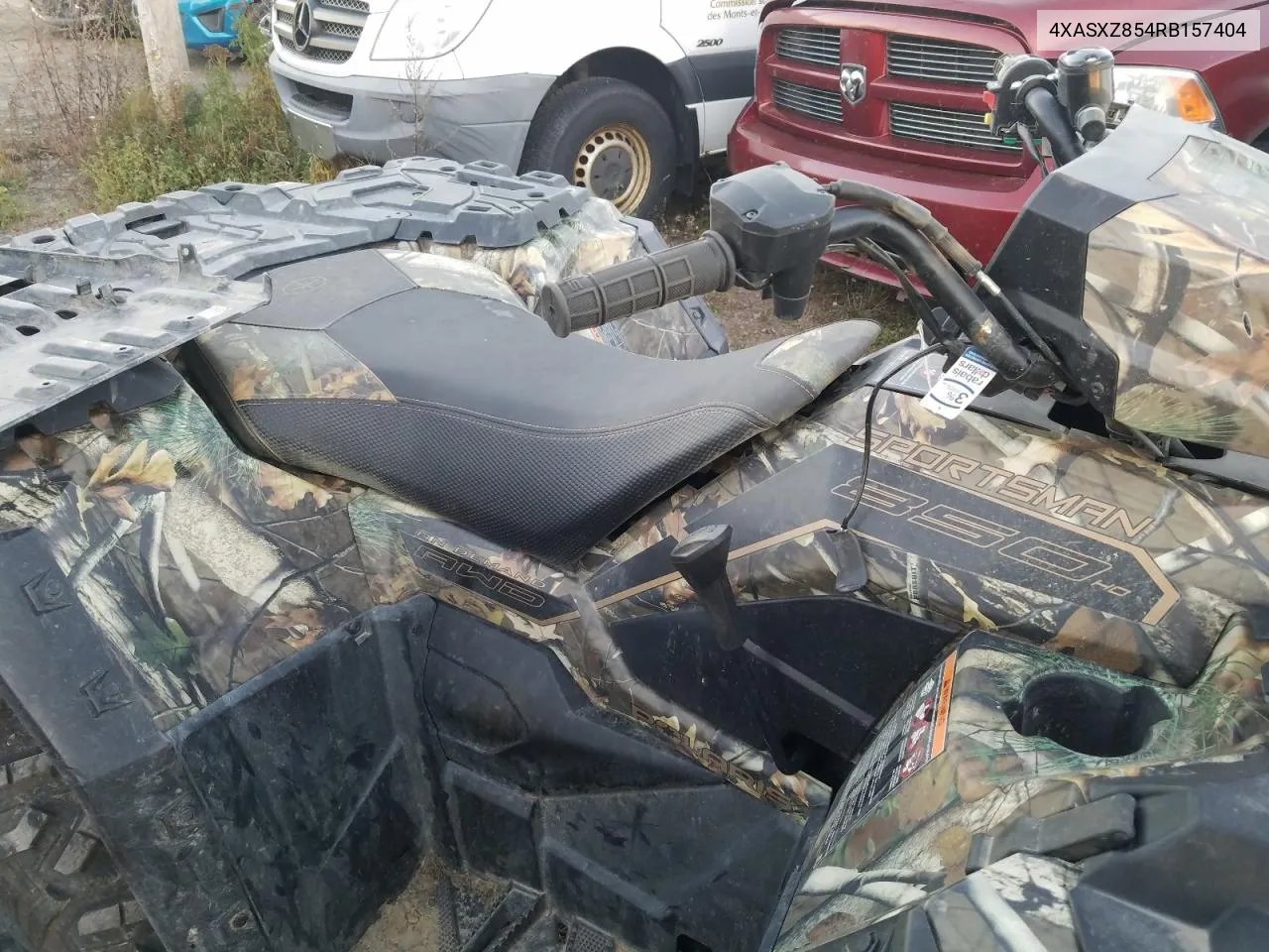 2024 Polaris Sportsman 850 Ultimate Trail Le VIN: 4XASXZ854RB157404 Lot: 77478424