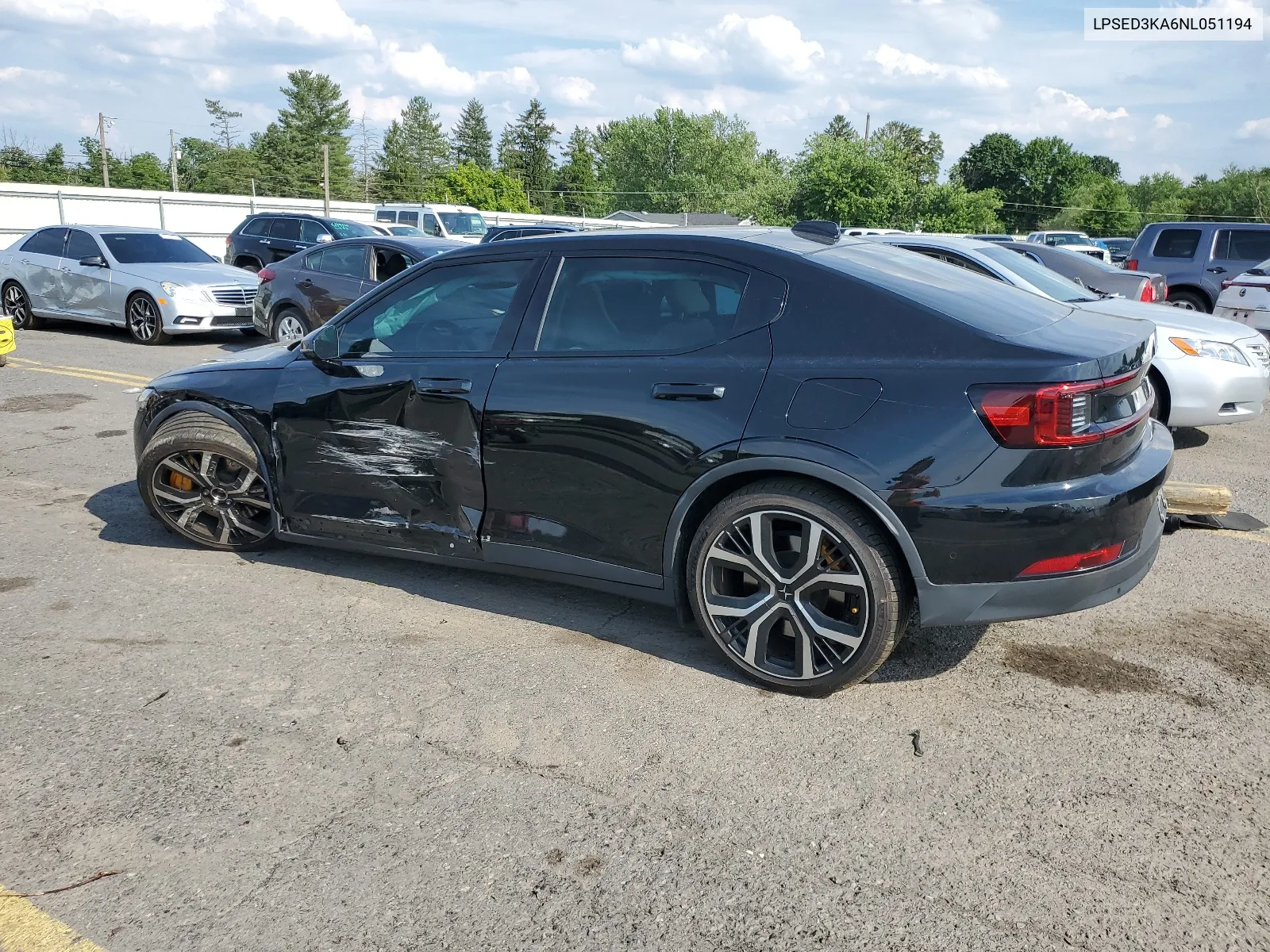 2022 Polestar 2 VIN: LPSED3KA6NL051194 Lot: 62058854