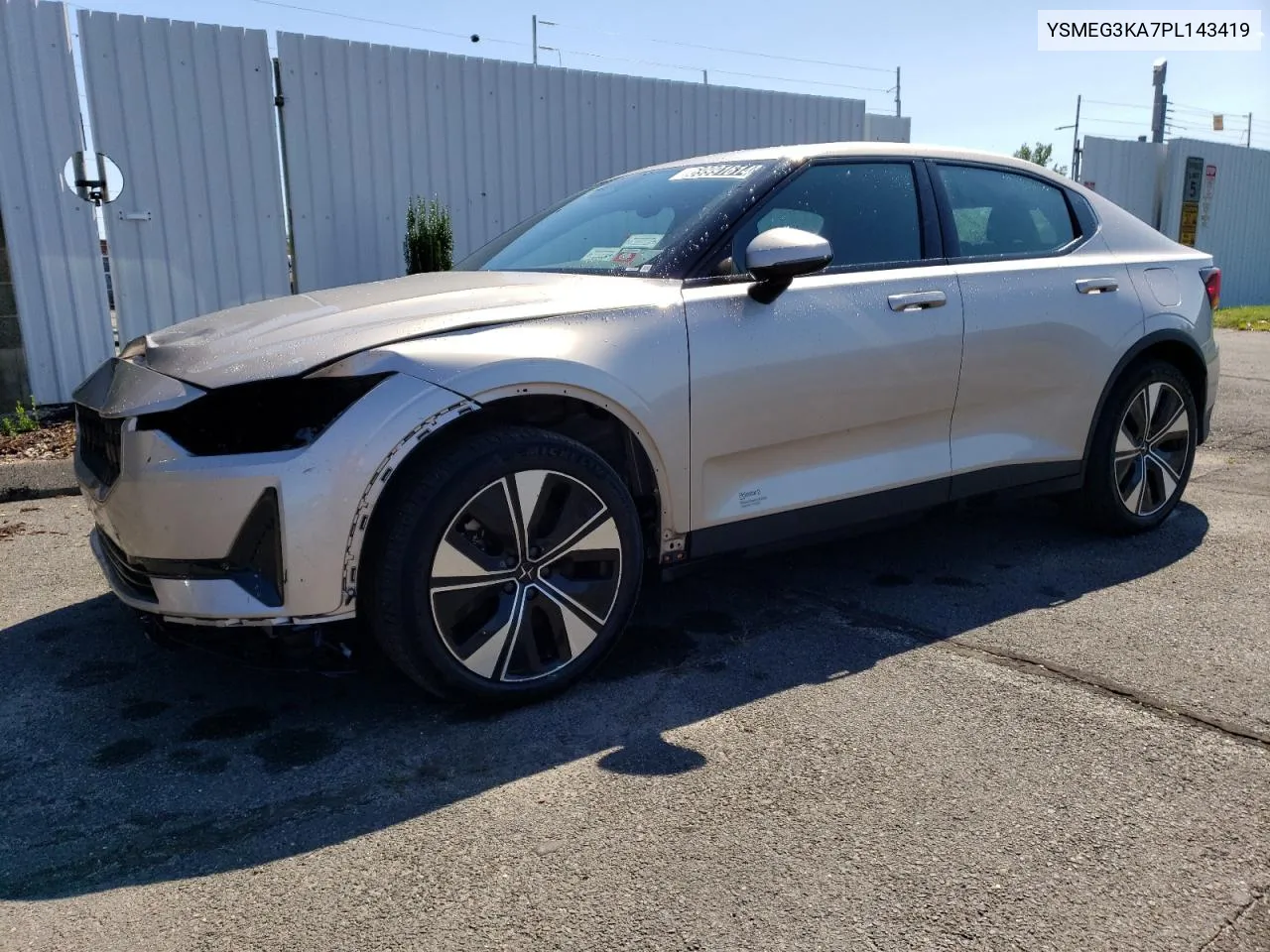 2023 Polestar 2 VIN: YSMEG3KA7PL143419 Lot: 69991614