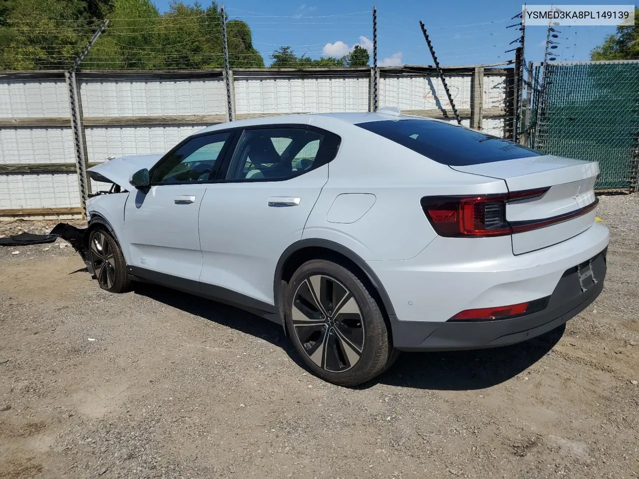 2023 Polestar 2 VIN: YSMED3KA8PL149139 Lot: 71019124