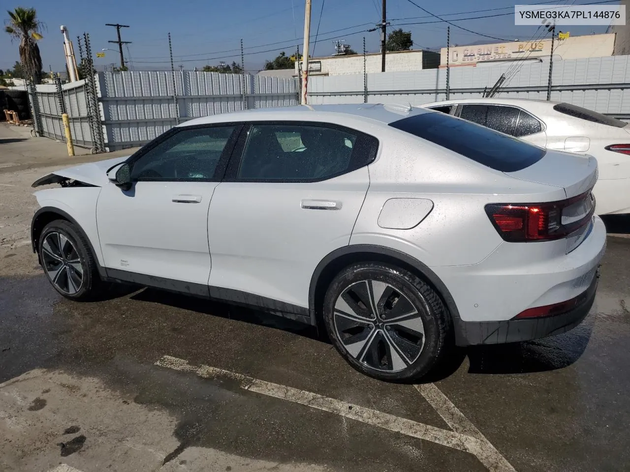 2023 Polestar 2 VIN: YSMEG3KA7PL144876 Lot: 71388964