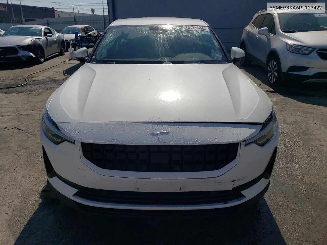 2023 Polestar 2 VIN: YSMEG3KA6PL123422 Lot: 74035614