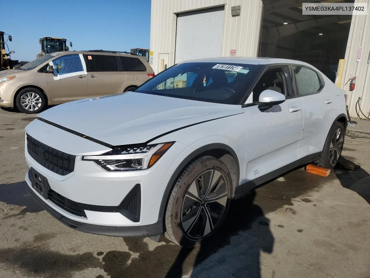 2023 Polestar 2 VIN: YSMEG3KA4PL137402 Lot: 76191174