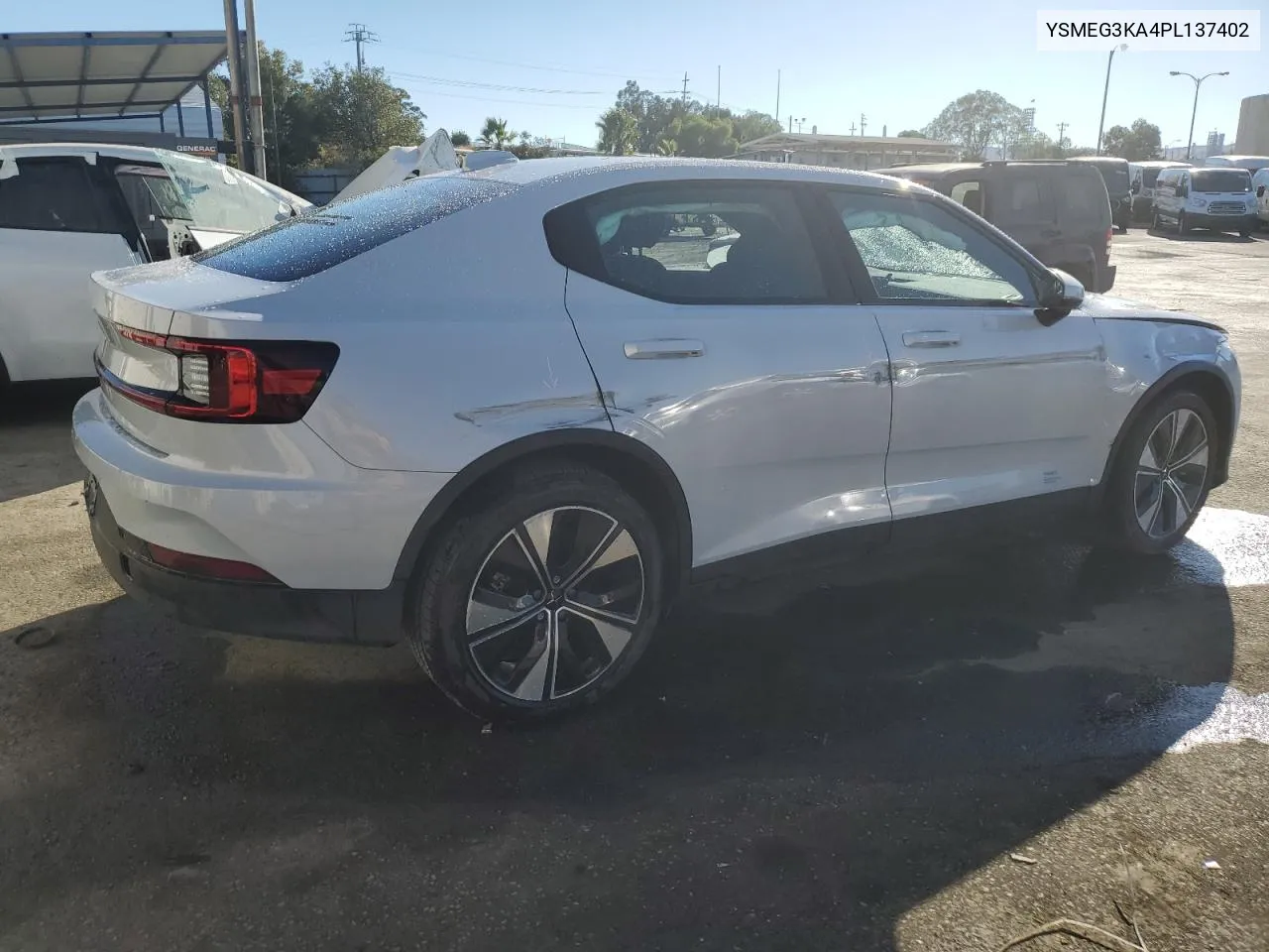 2023 Polestar 2 VIN: YSMEG3KA4PL137402 Lot: 76191174