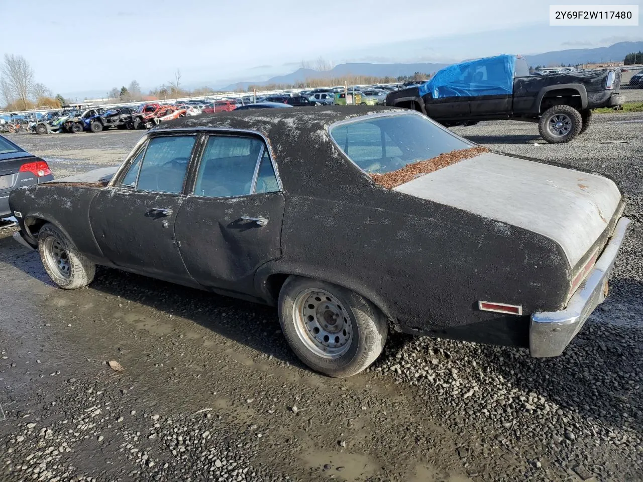 1972 Pontiac Ventura VIN: 2Y69F2W117480 Lot: 37114384