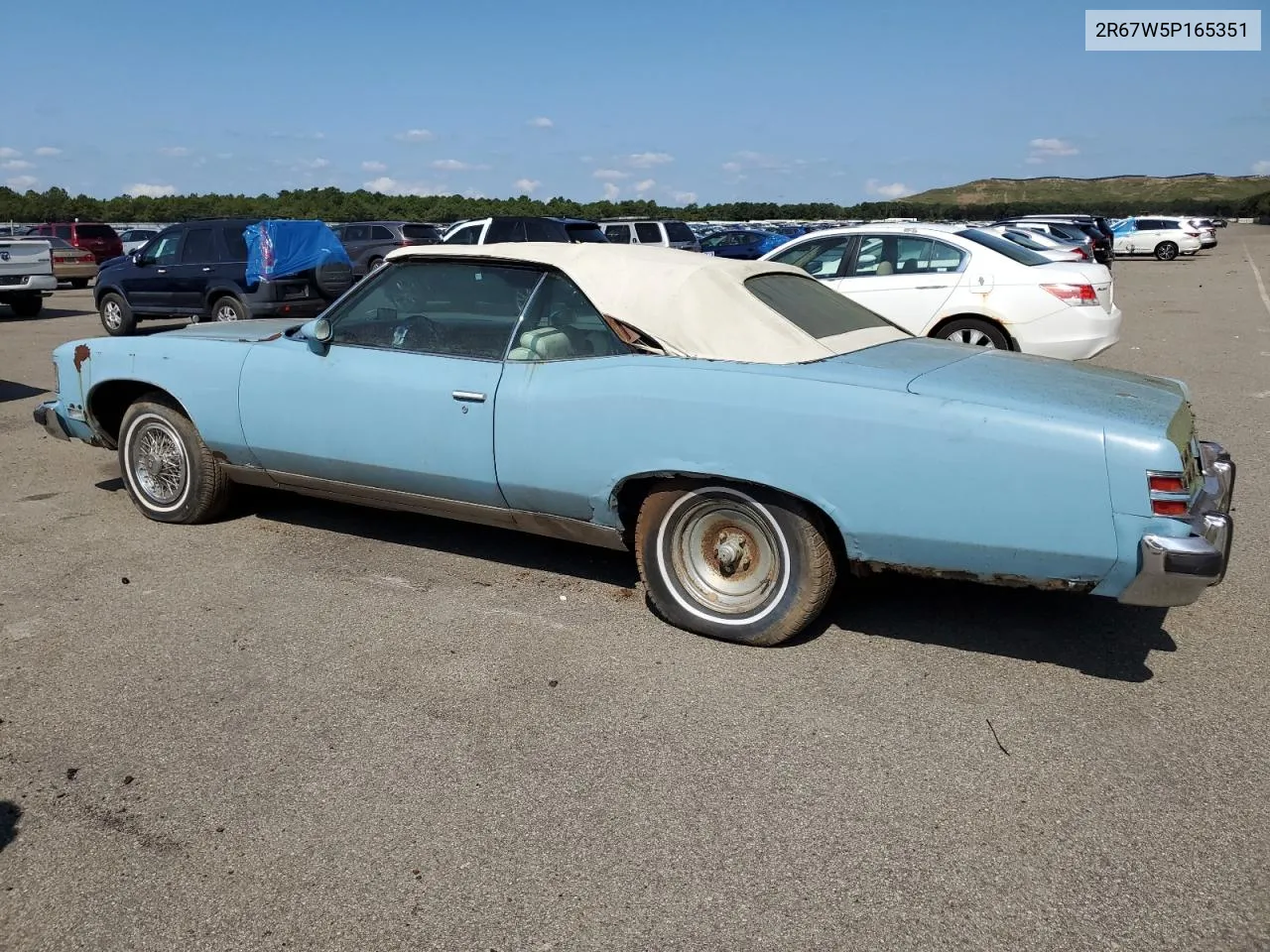 2R67W5P165351 1975 Pontiac Grandville