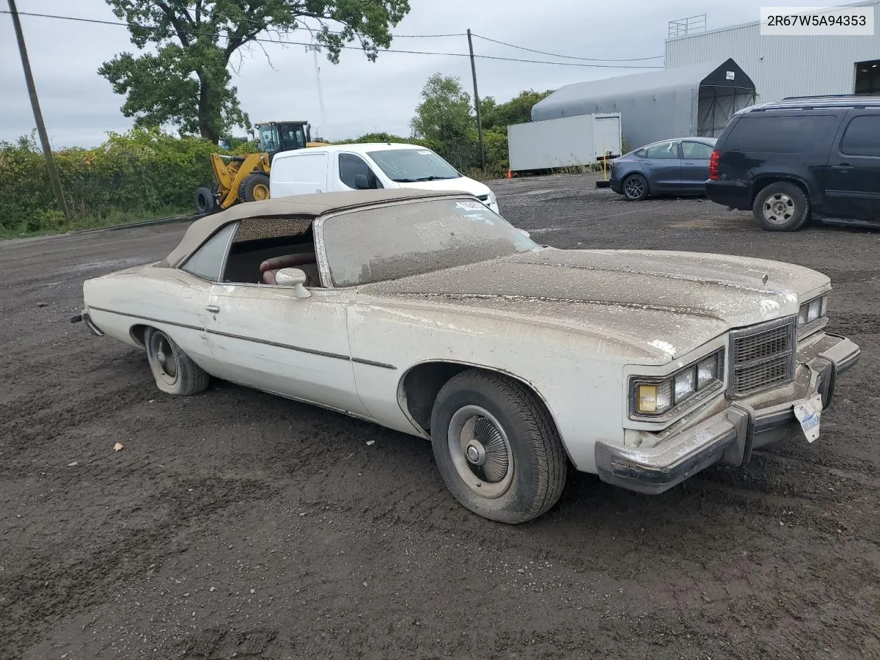 2R67W5A94353 1975 Pontiac Uk