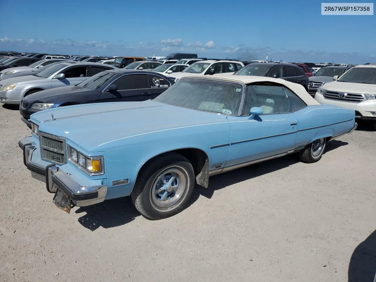 1975 Pontiac Grand Vill VIN: 2R67W5P157358 Lot: 75085734