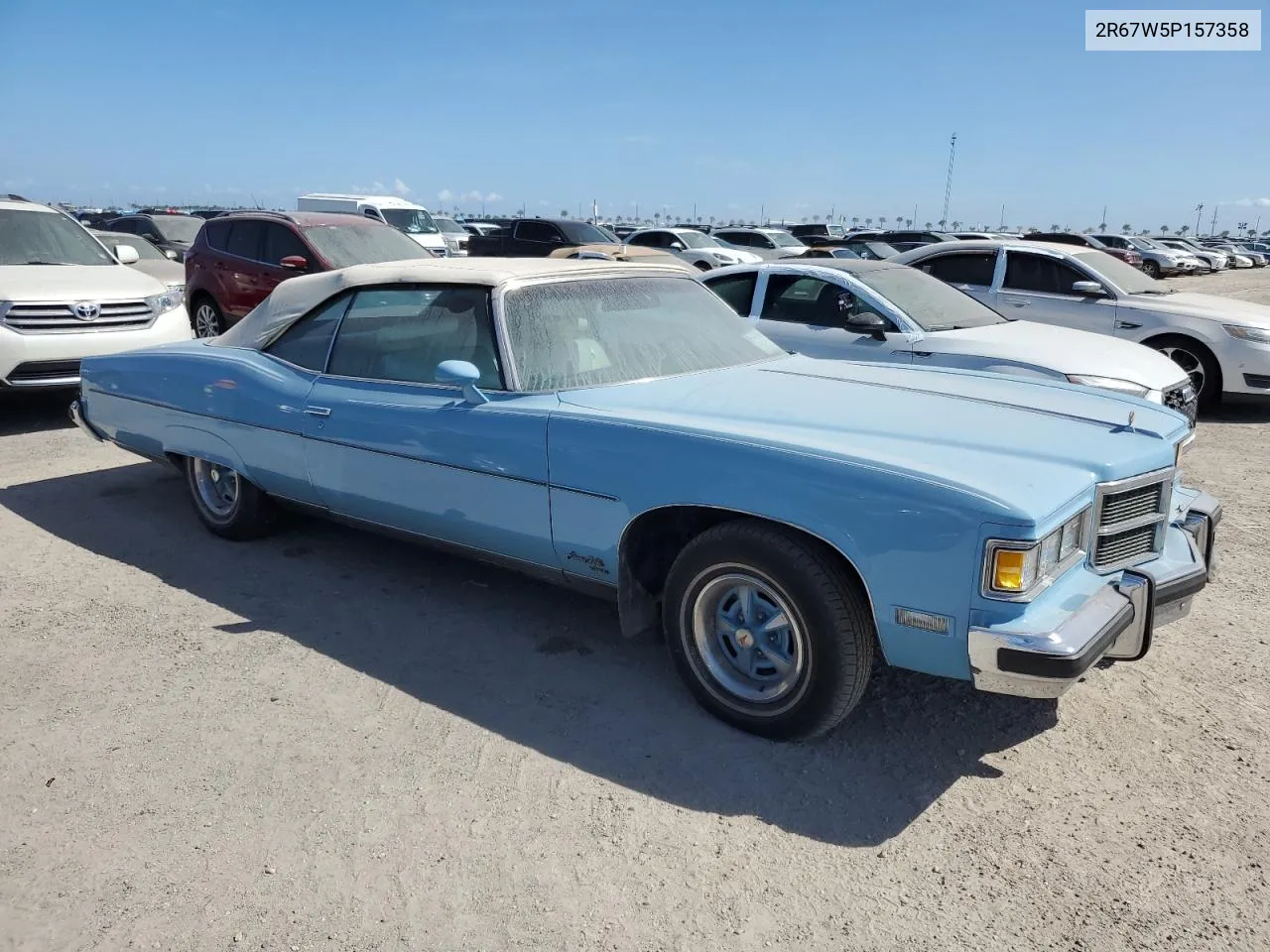 1975 Pontiac Grand Vill VIN: 2R67W5P157358 Lot: 75085734