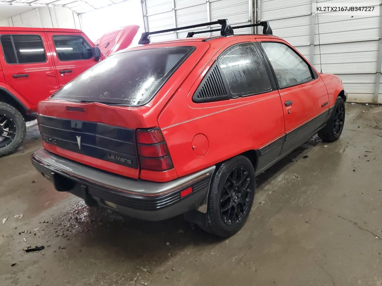 1988 Pontiac Lemans Yl Aerocoupe VIN: KL2TX2167JB347227 Lot: 72574434