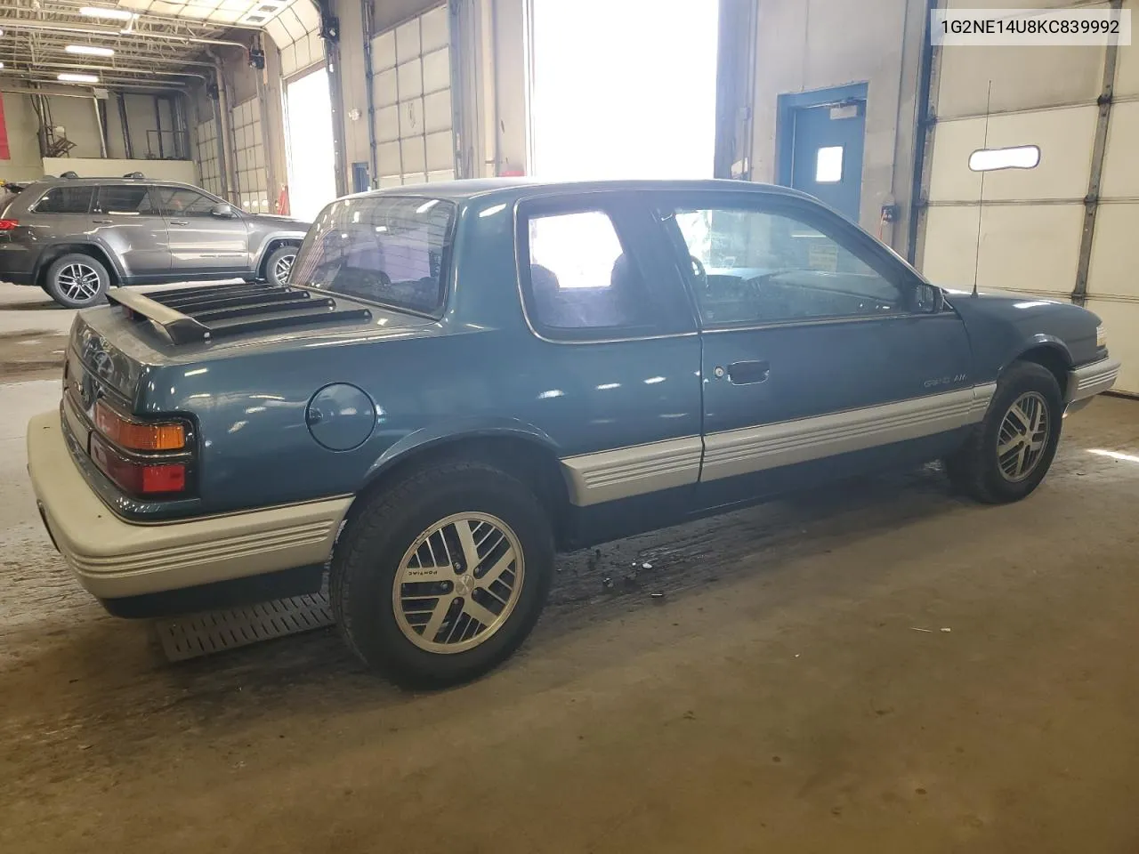 1989 Pontiac Grand Am Le VIN: 1G2NE14U8KC839992 Lot: 71922434