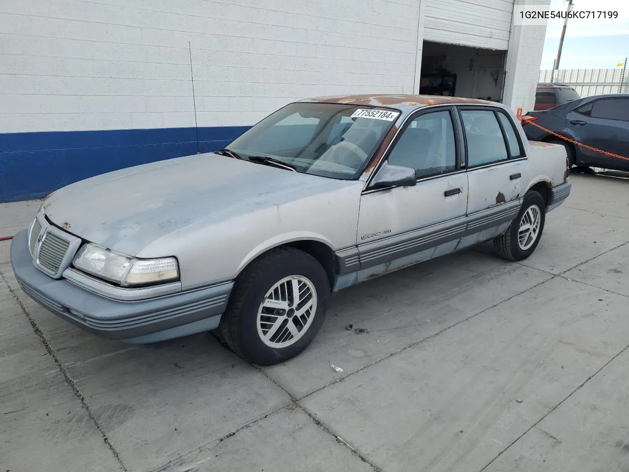 1989 Pontiac Grand Am Le VIN: 1G2NE54U6KC717199 Lot: 77552184