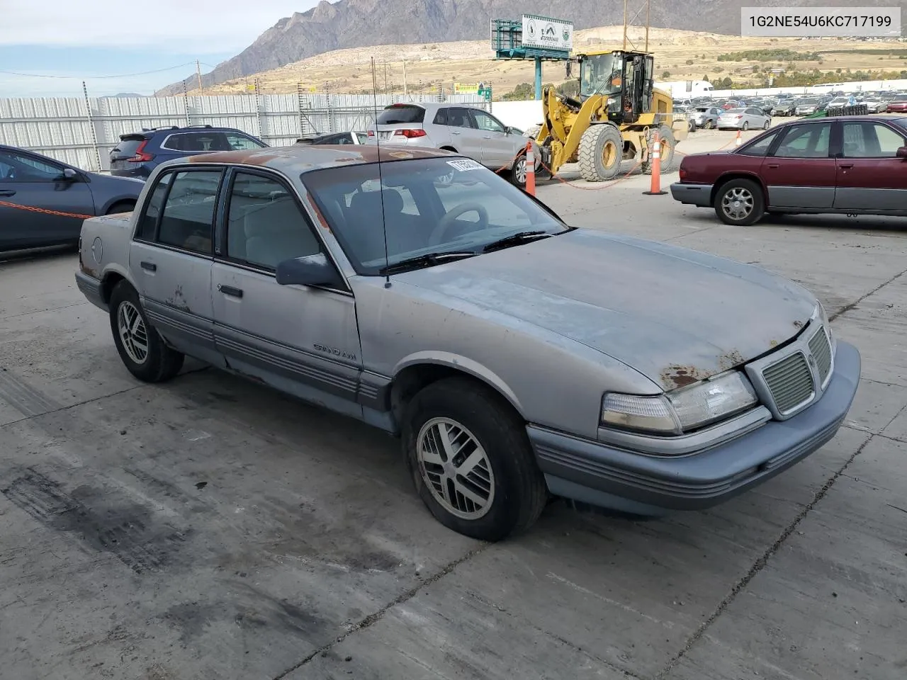 1989 Pontiac Grand Am Le VIN: 1G2NE54U6KC717199 Lot: 77552184