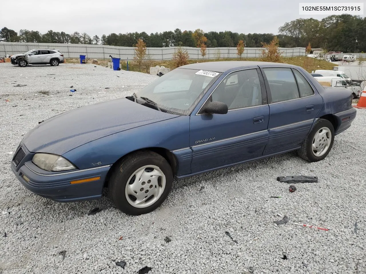 1995 Pontiac Grand Am Se VIN: 1G2NE55M1SC731915 Lot: 77453774