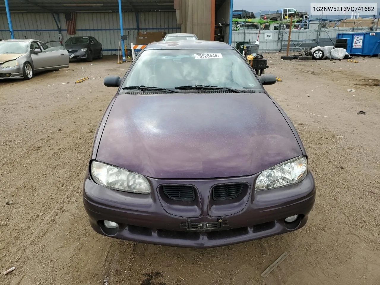 1997 Pontiac Grand Am Gt VIN: 1G2NW52T3VC741682 Lot: 75928444