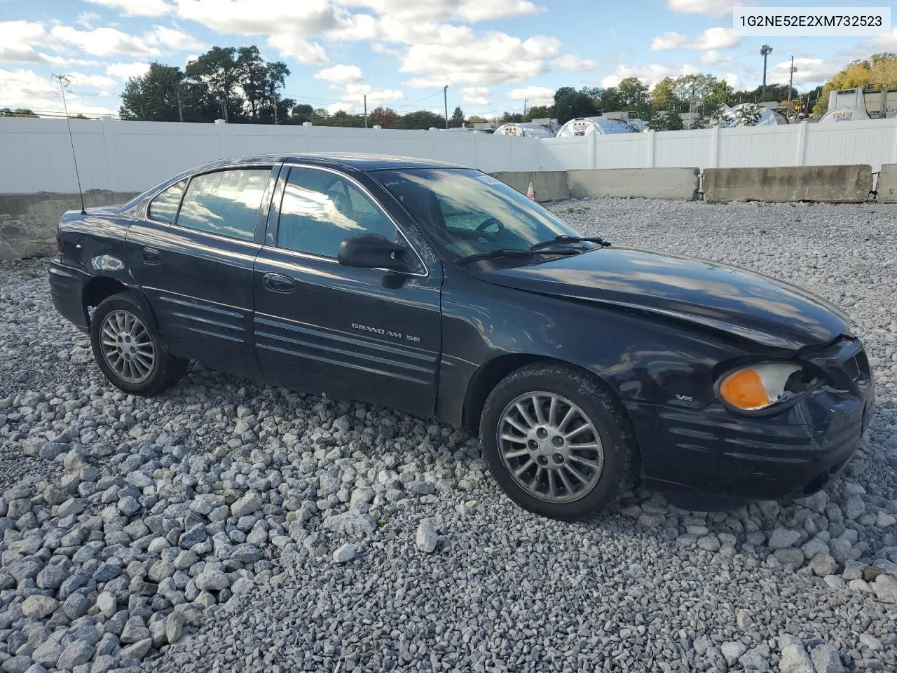 1999 Pontiac Grand Am Se VIN: 1G2NE52E2XM732523 Lot: 75420684