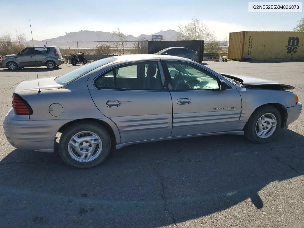 1999 Pontiac Grand Am Se VIN: 1G2NE52E5XM826878 Lot: 77351164