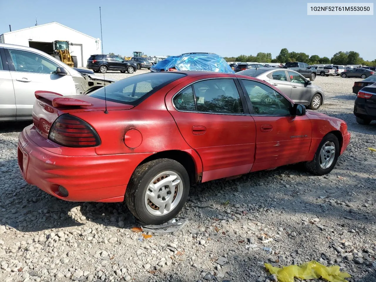 2001 Pontiac Grand Am Se1 VIN: 1G2NF52T61M553050 Lot: 70679624