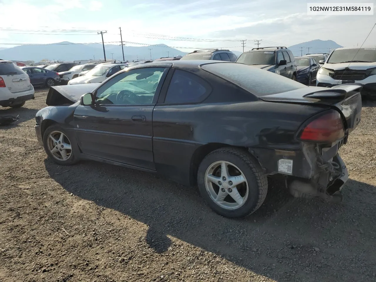 2001 Pontiac Grand Am Gt VIN: 1G2NW12E31M584119 Lot: 76099984