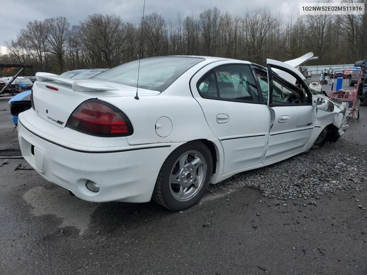 2002 Pontiac Grand Am Gt VIN: 1G2NW52E02M511816 Lot: 49452274