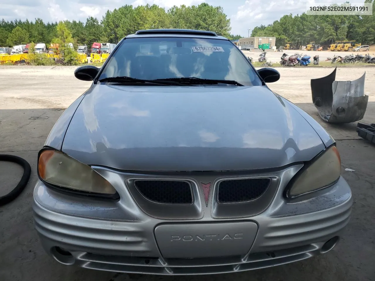 2002 Pontiac Grand Am Se1 VIN: 1G2NF52E02M591991 Lot: 67867294