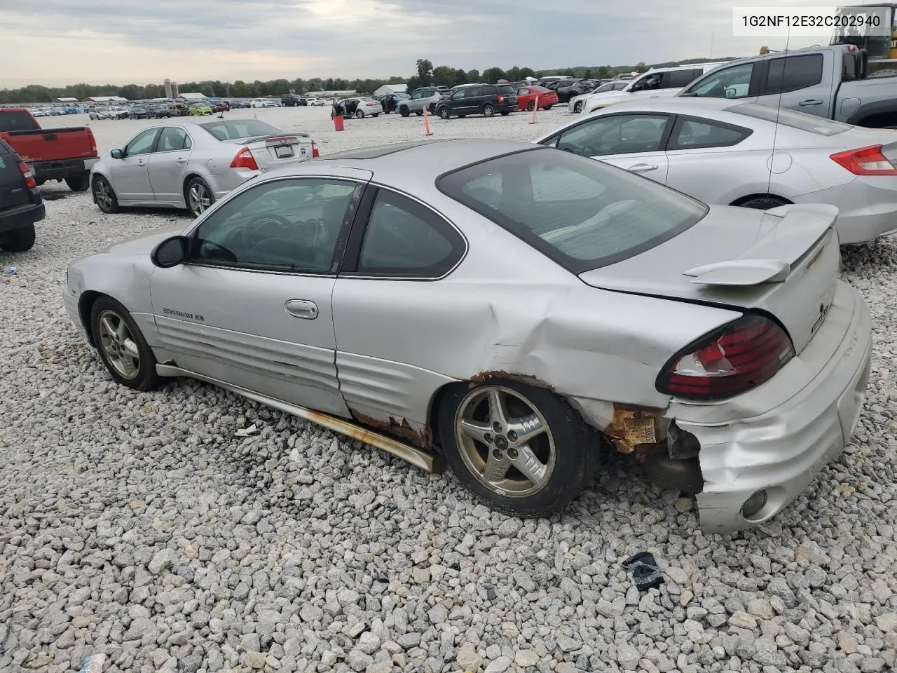 2002 Pontiac Grand Am Se1 VIN: 1G2NF12E32C202940 Lot: 73576474