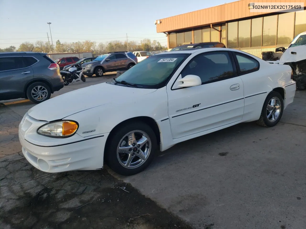 2002 Pontiac Grand Am Gt VIN: 1G2NW12EX2C175459 Lot: 75411384