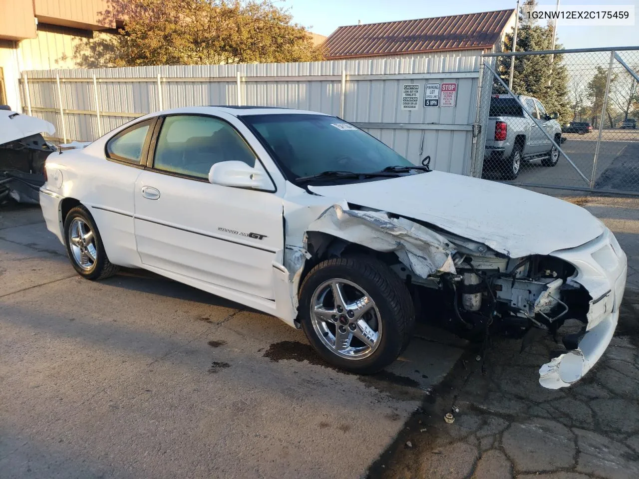 2002 Pontiac Grand Am Gt VIN: 1G2NW12EX2C175459 Lot: 75411384