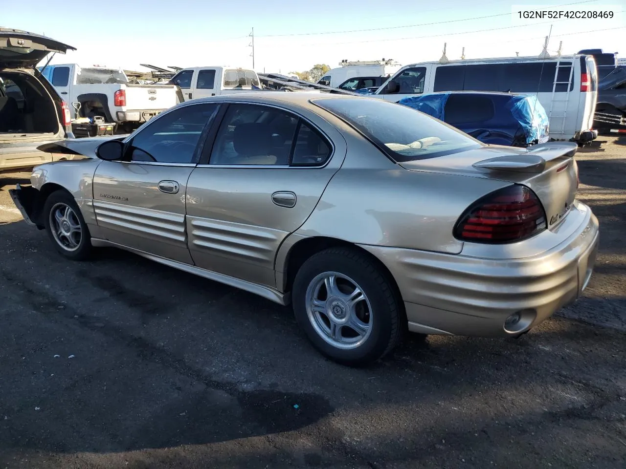 2002 Pontiac Grand Am Se1 VIN: 1G2NF52F42C208469 Lot: 79470014