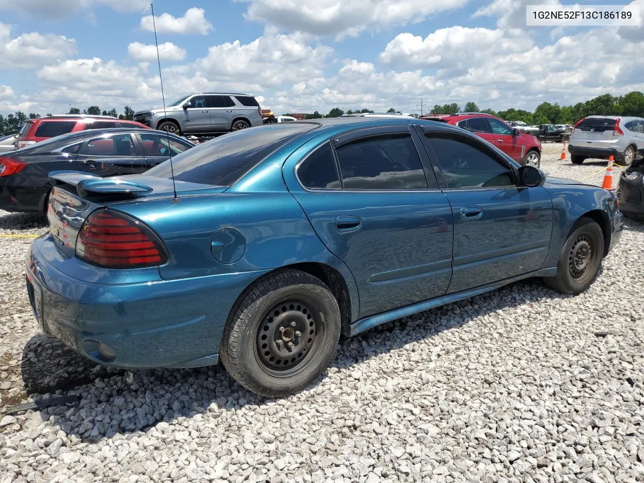 2003 Pontiac Grand Am Se VIN: 1G2NE52F13C186189 Lot: 60651804