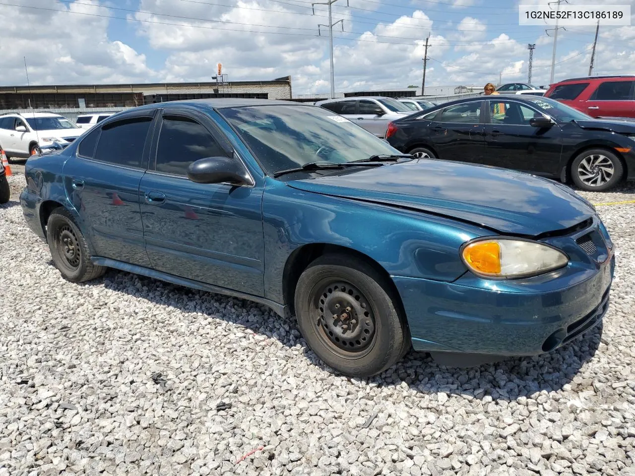 2003 Pontiac Grand Am Se VIN: 1G2NE52F13C186189 Lot: 60651804