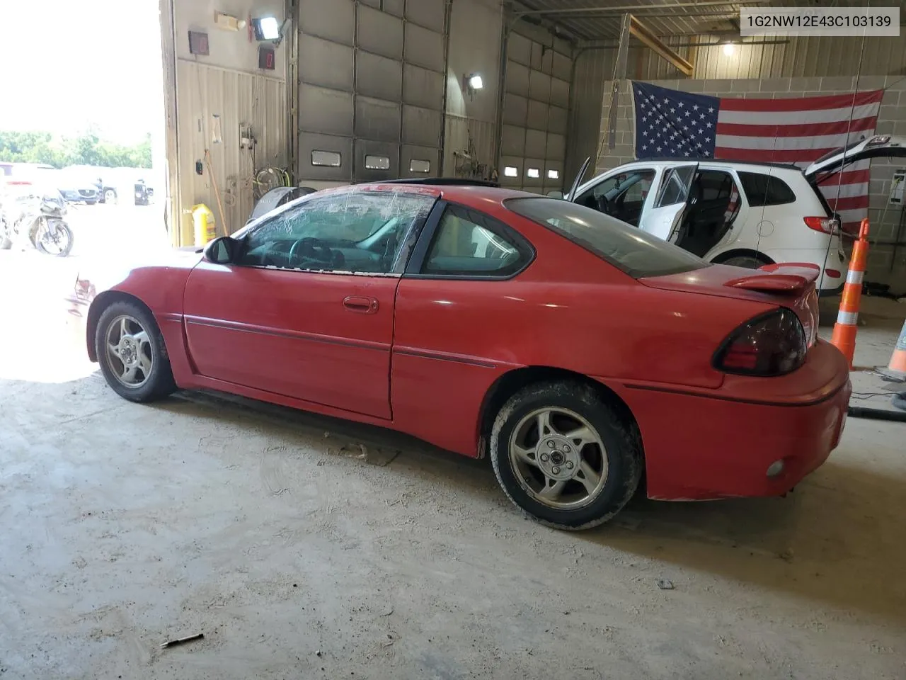 2003 Pontiac Grand Am Gt VIN: 1G2NW12E43C103139 Lot: 62676404