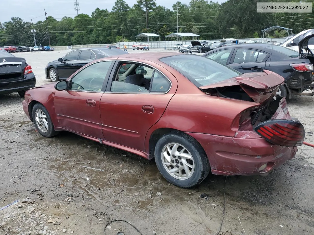 2003 Pontiac Grand Am Se VIN: 1G2NE52F23C292022 Lot: 68491014