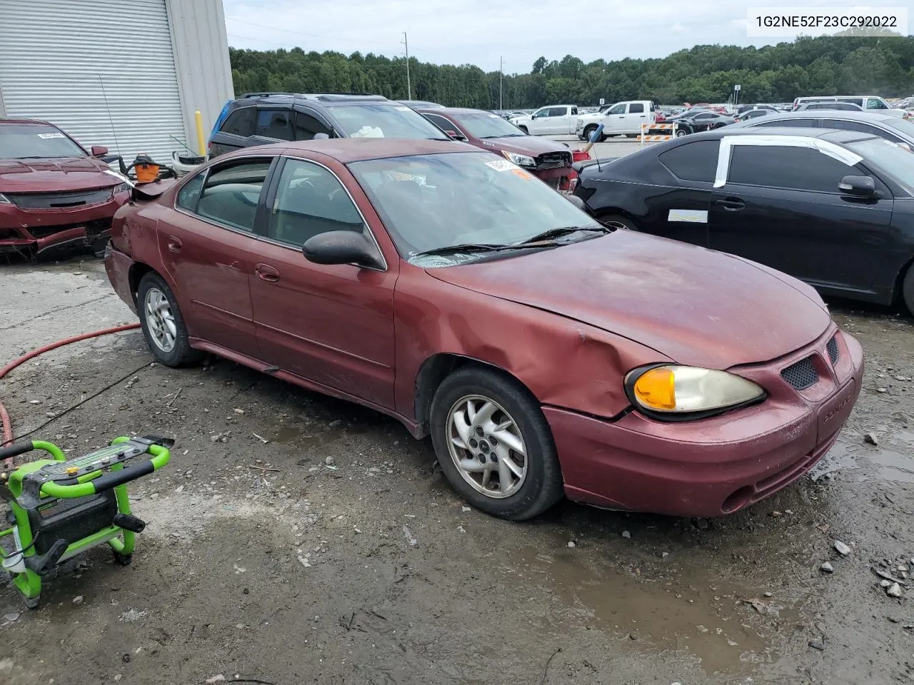 2003 Pontiac Grand Am Se VIN: 1G2NE52F23C292022 Lot: 68491014