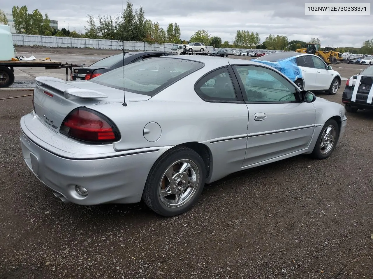 2003 Pontiac Grand Am Gt VIN: 1G2NW12E73C333371 Lot: 72617234