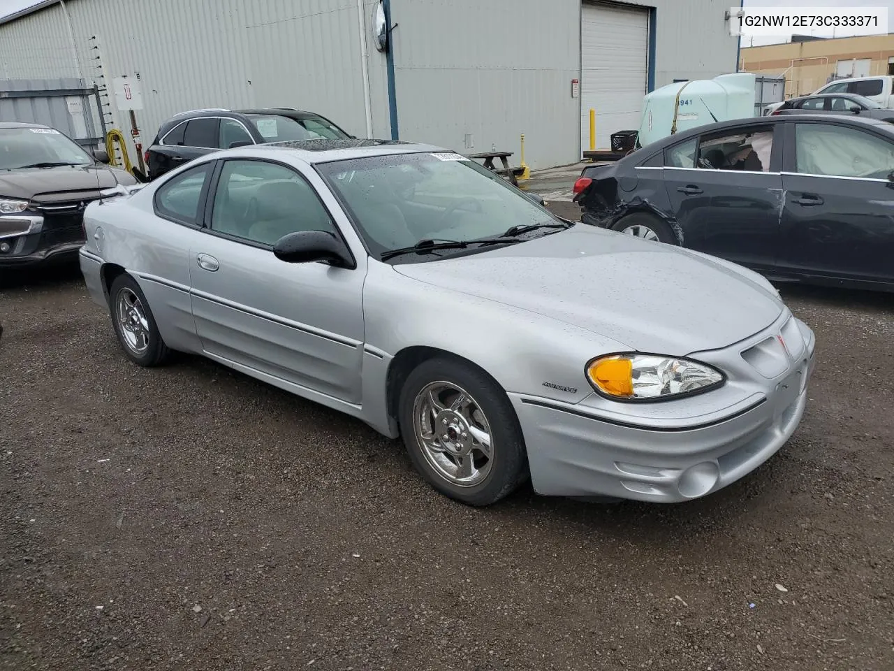 2003 Pontiac Grand Am Gt VIN: 1G2NW12E73C333371 Lot: 72617234